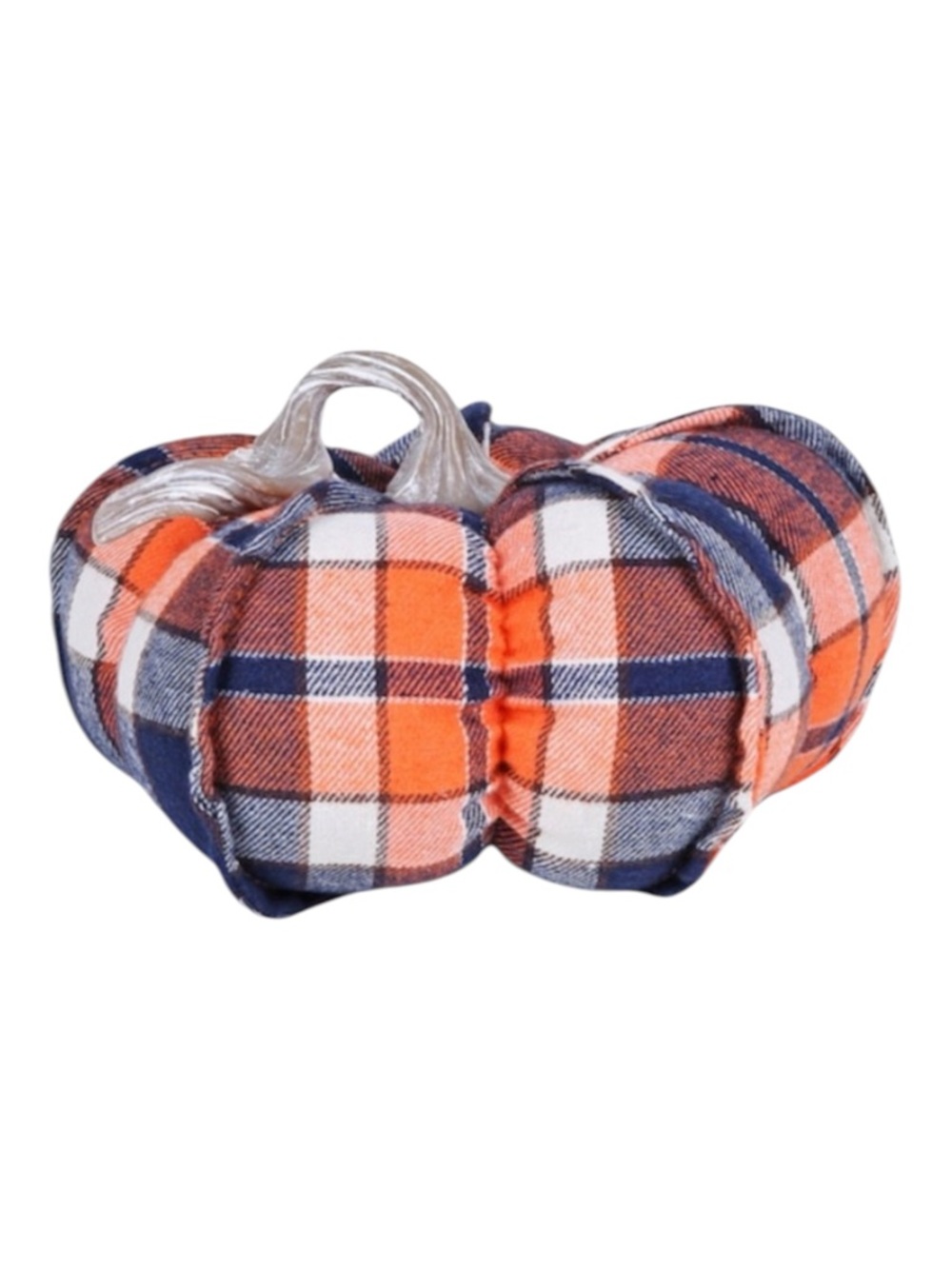 Holiday Living Plaid Pumpkin